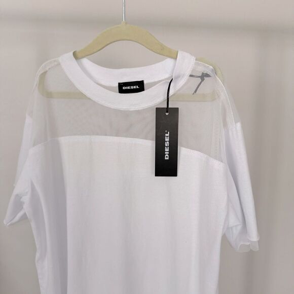 ⭕️ DIESEL KIDS White Dress Size 6 - Picture 1 of 7